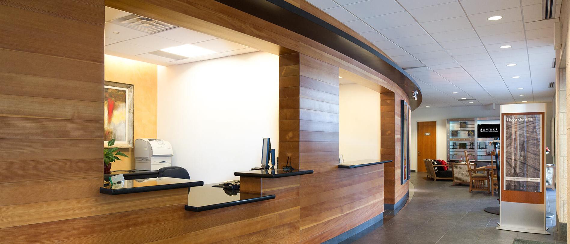 Subaru Interior Dealership Photo