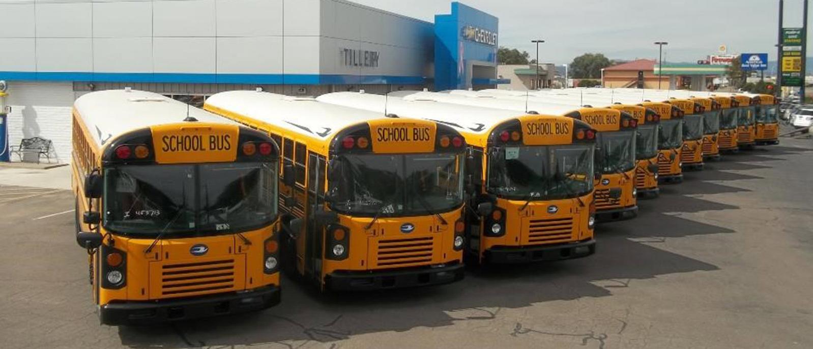 Tillery Bus Sales is a dealer selling new and used cars in West