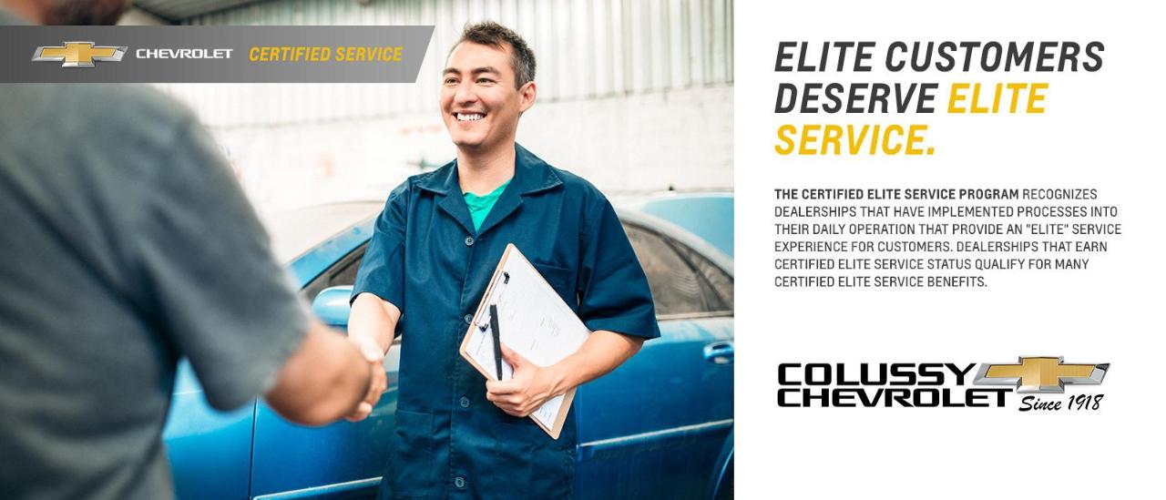 Auto Service and Repair Center at Colussy Chevrolet in BRIDGEVILLE