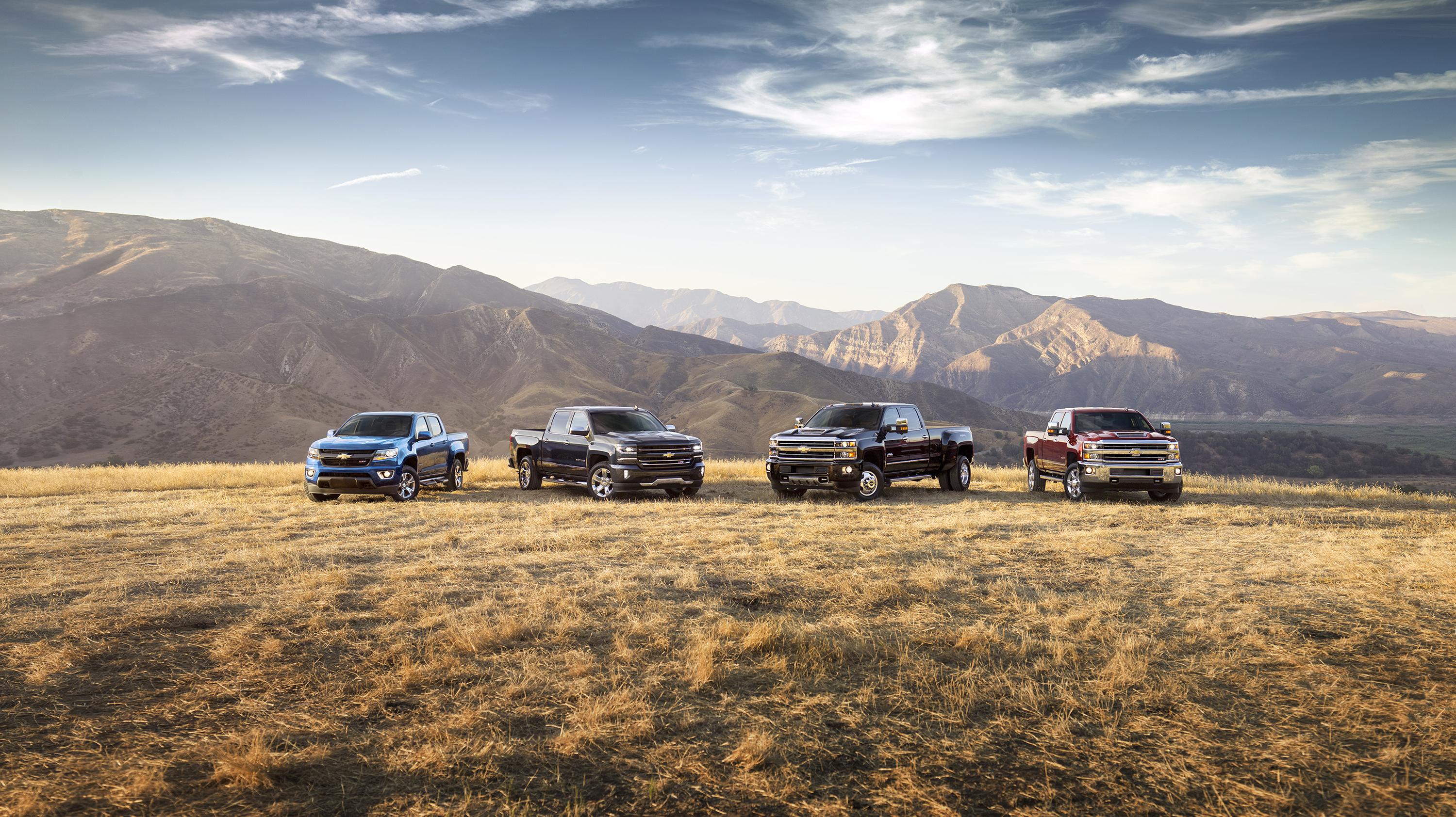 2018 Chevrolet Truck Line-Up