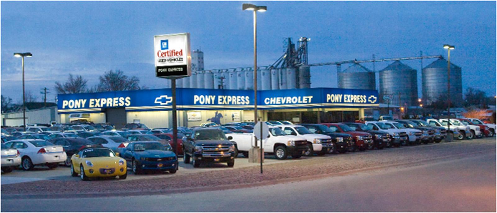 Pony Express Chevrolet Buick is a GOTHENBURG Buick, Chevrolet dealer and a new car and used car