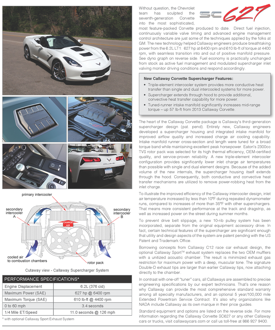 Callaway Corvettes at MacMulkin Chevrolet