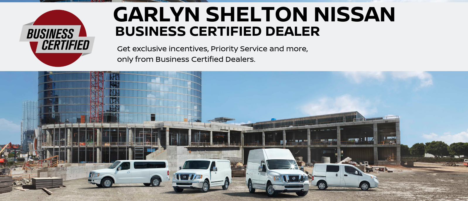 Garlyn Shelton Nissan is a Temple Nissan dealer and a commercial