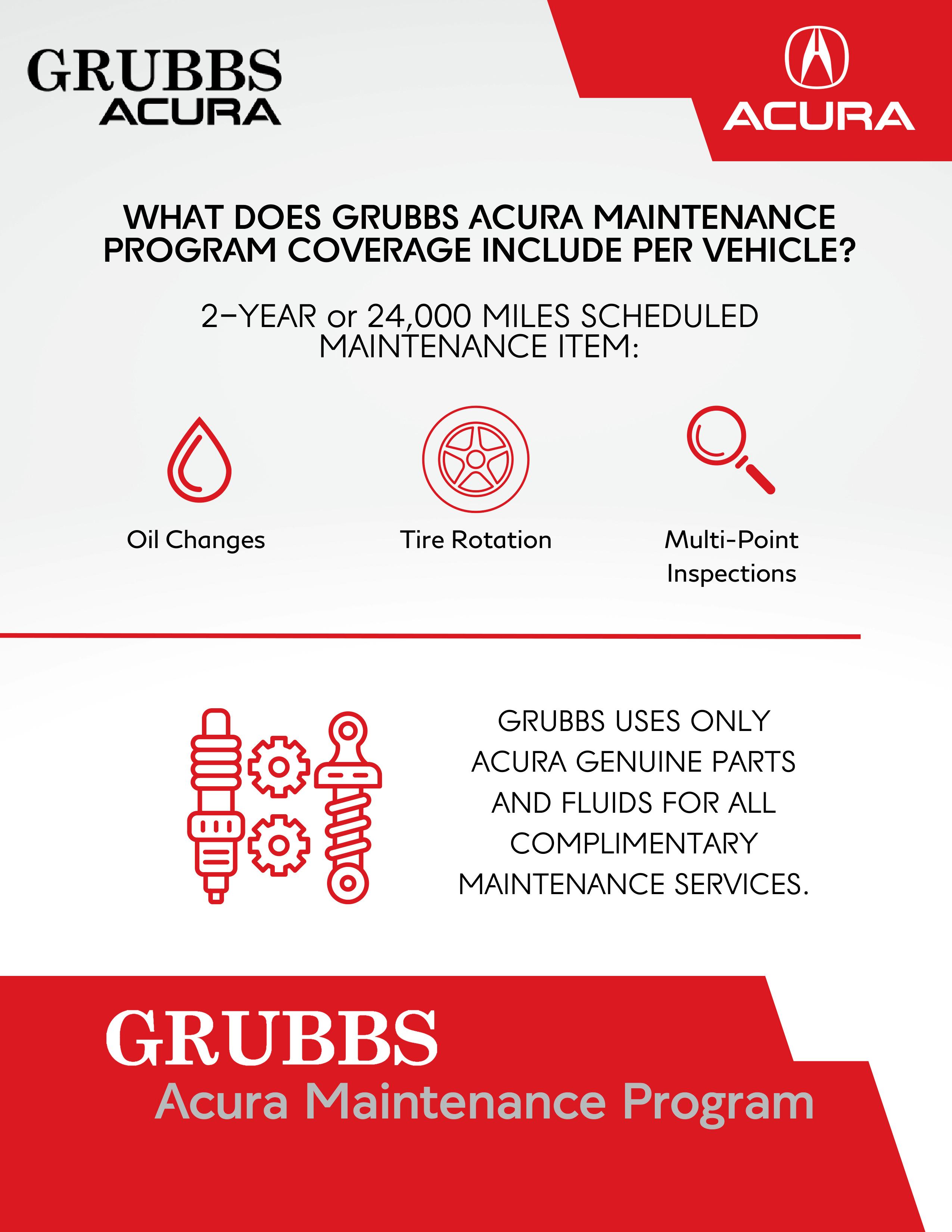 Grubbs Acura is a Grapevine Acura dealer and a new car and used car