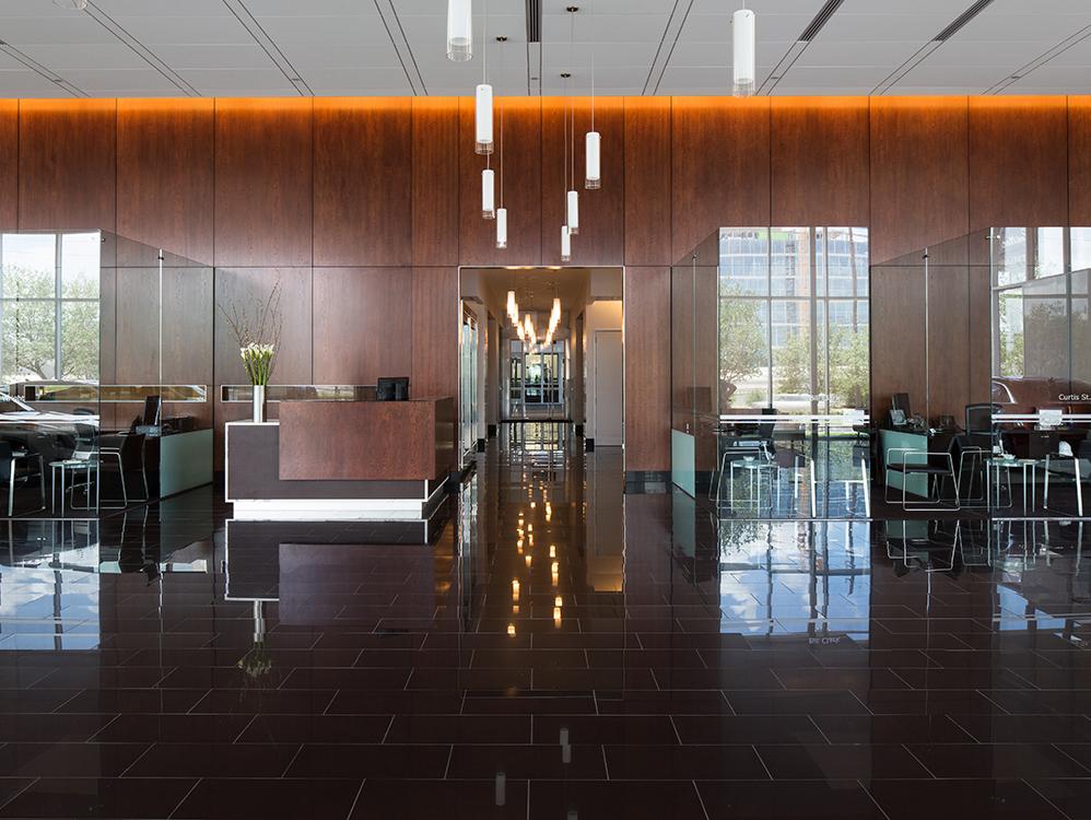 Lobby With Large Window Lobby With Large Window