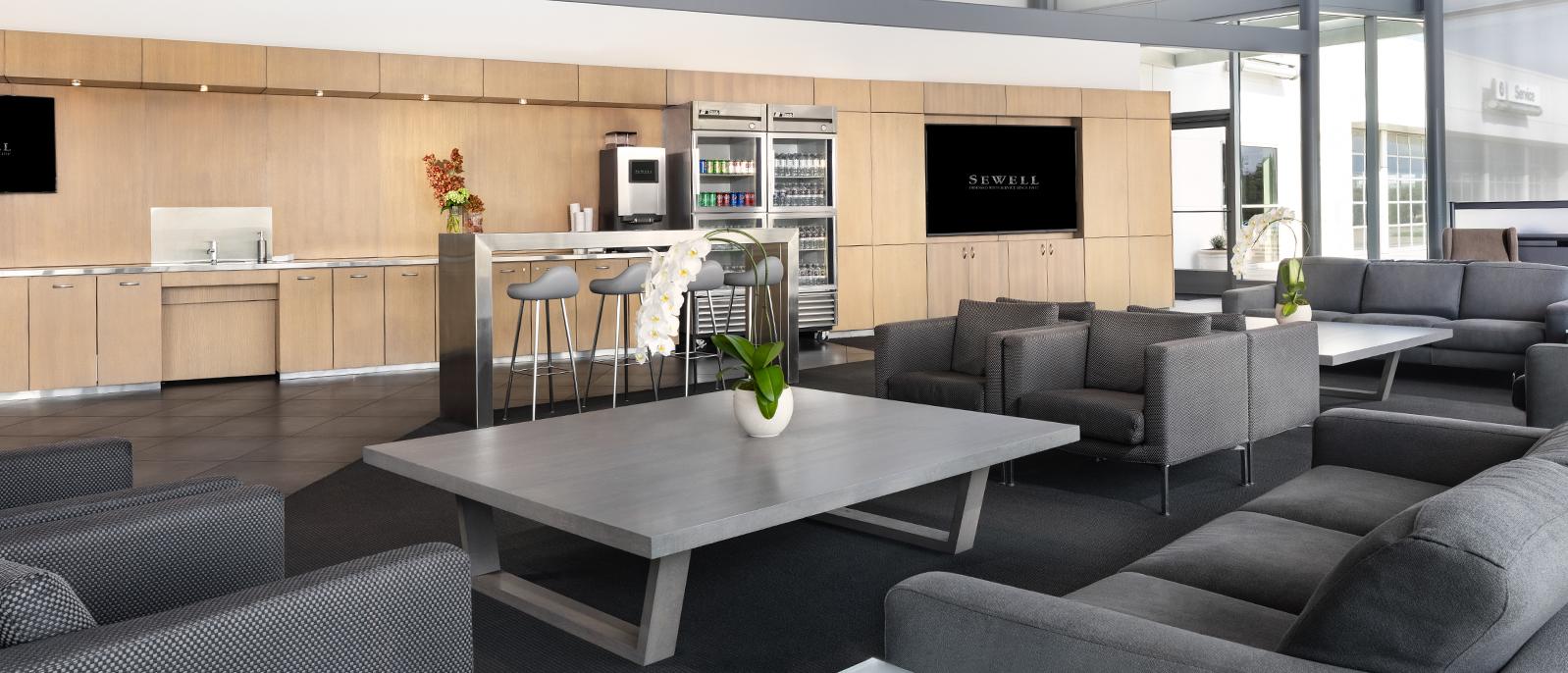 Sewell BMW of Plano Customer Lounge