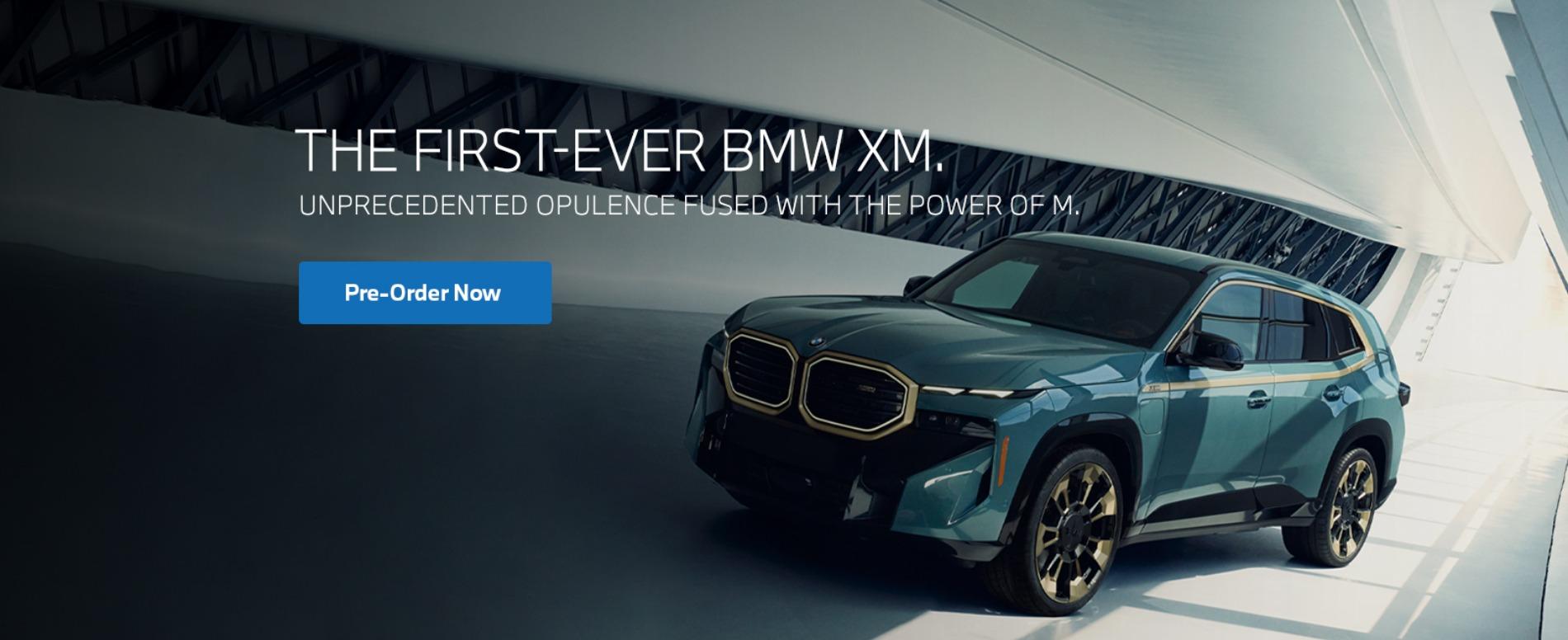 The First-Ever BMW XM Reserve Yours Today