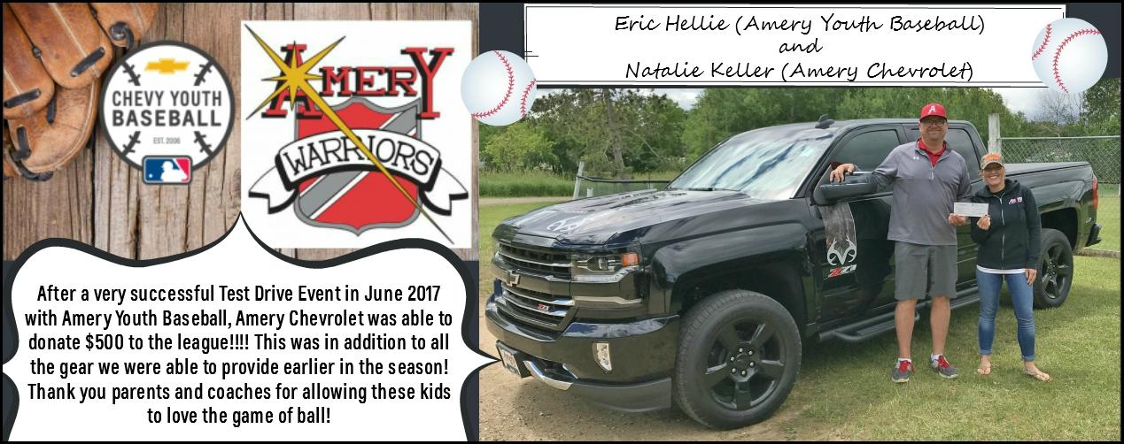 Amery Chevrolet is a AMERY Chevrolet dealer and a new car and used car