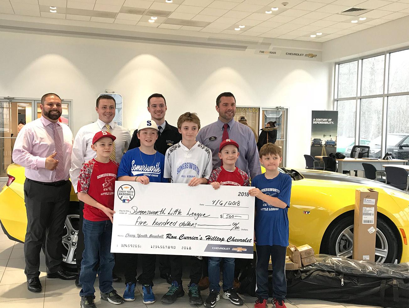 Ron Currier's Hilltop Chevrolet is a SOMERSWORTH Chevrolet dealer and a