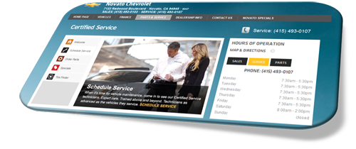 service tab