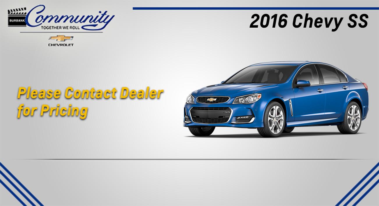 Community Chevrolet is a BURBANK Chevrolet dealer and a new car and