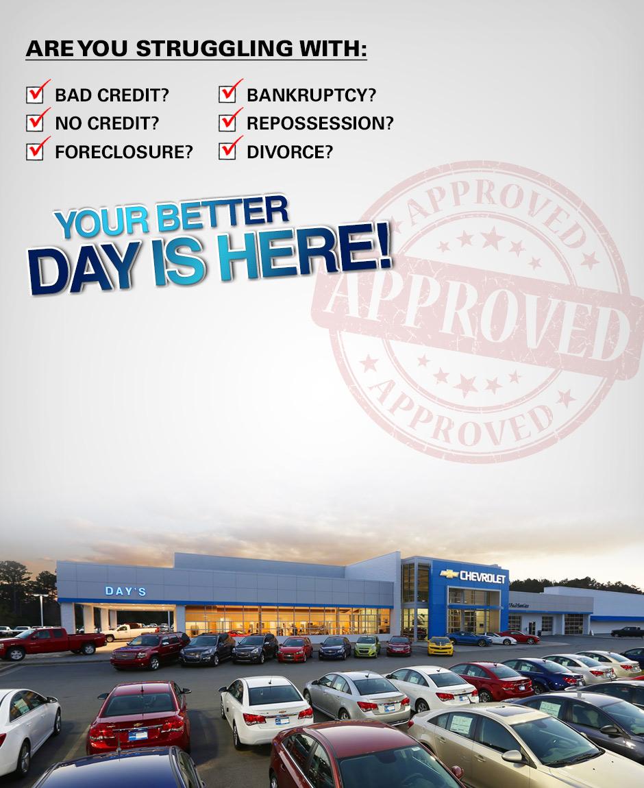 Atlanta Fastrak Financing Day's Chevrolet Acworth