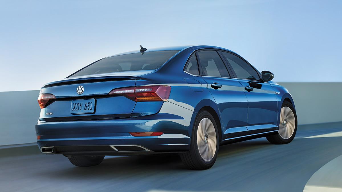 Volkswagen Jetta on road