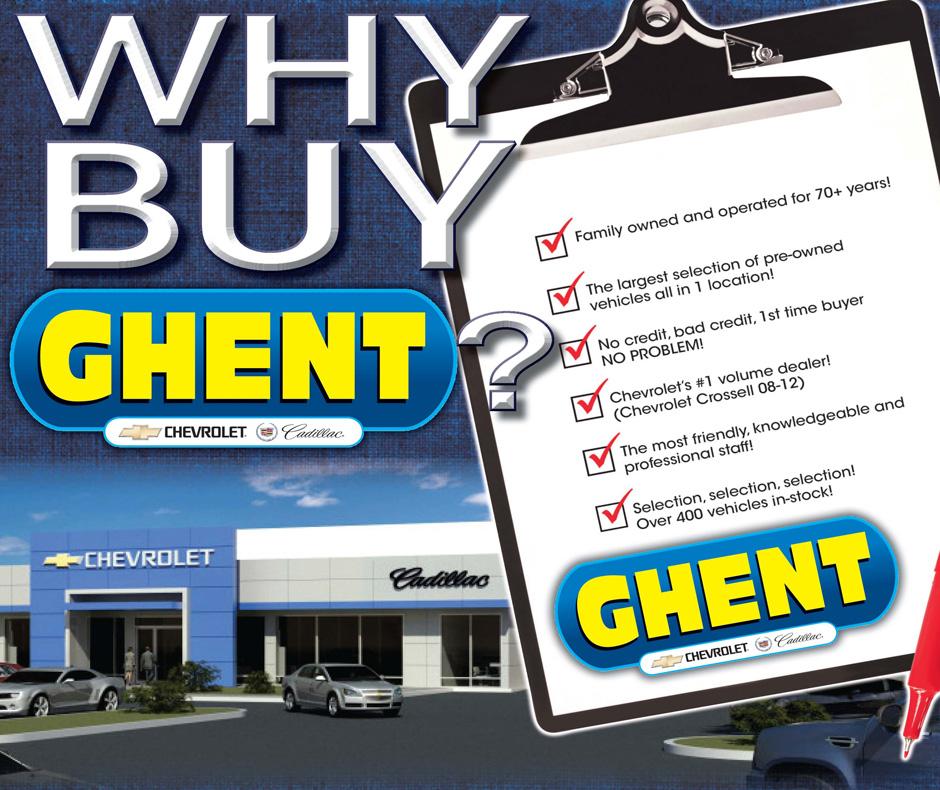 Why Buy from Ghent Motors Cadillac & Chevrolet Dealer in Greeley, CO