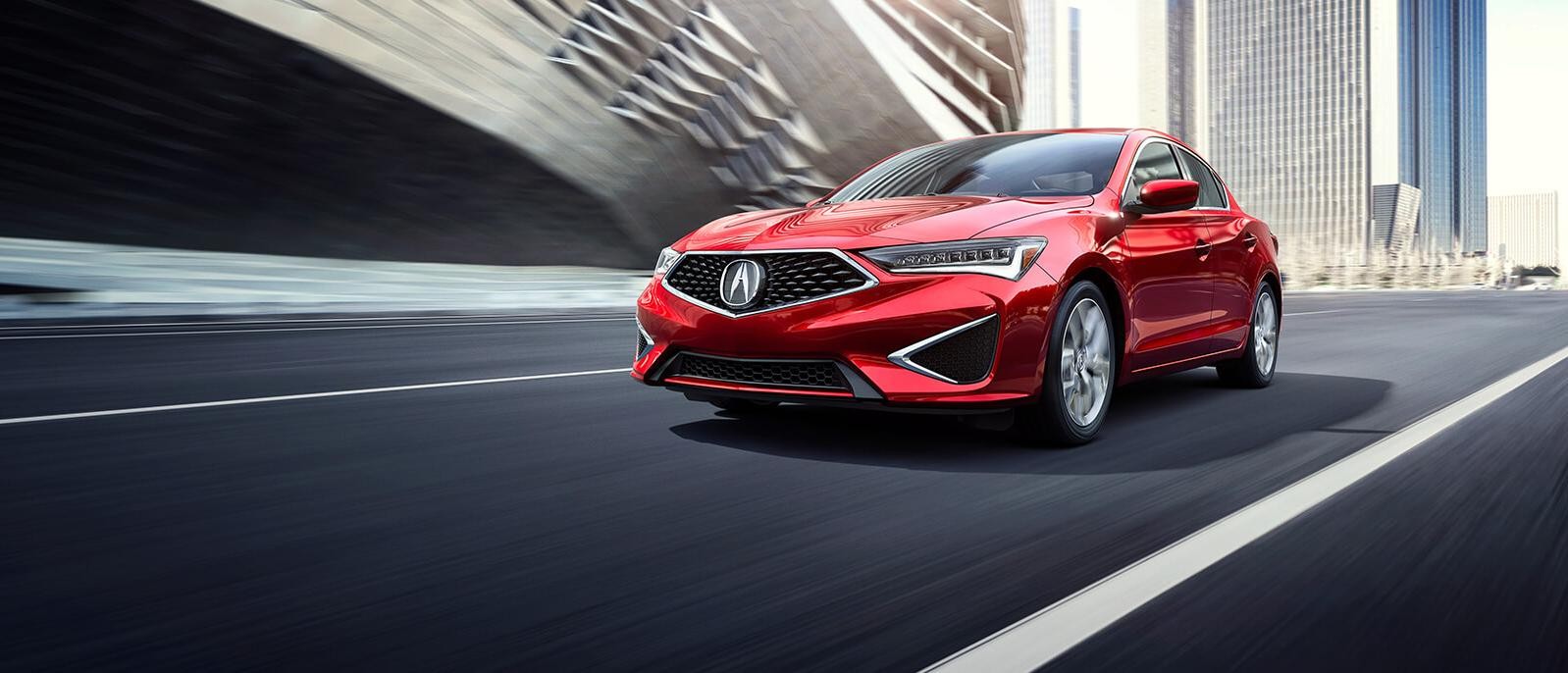 Acura ILX cruising on a road