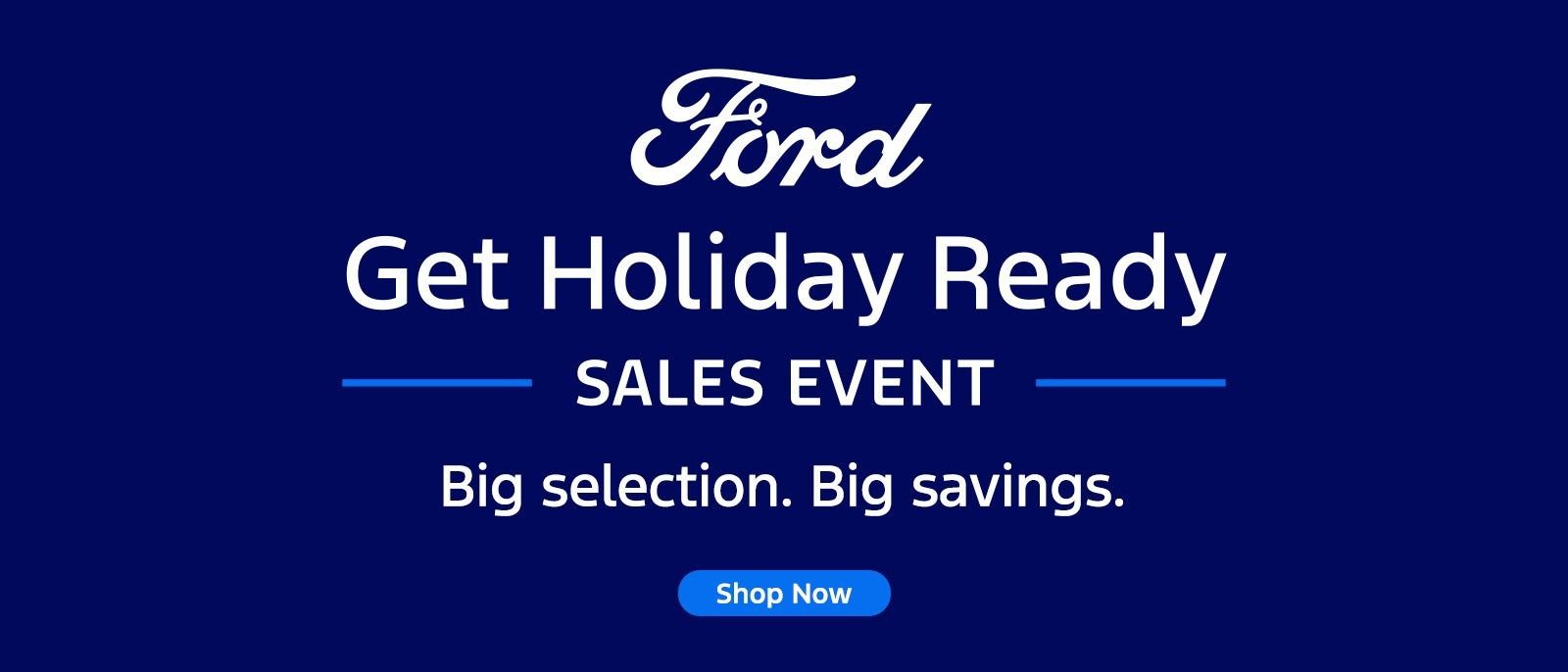 Get holiday Ready Sales Event Big Selection Big Savings