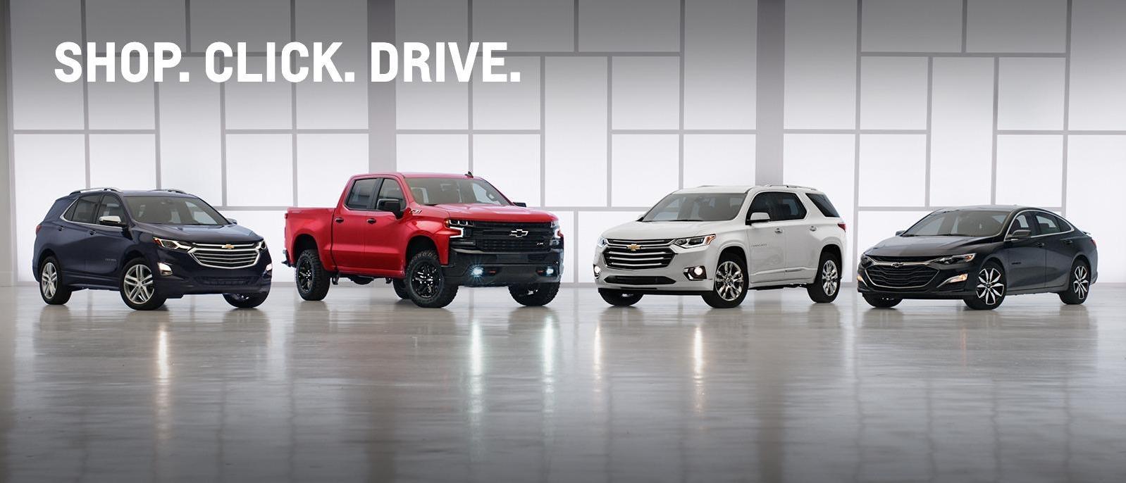 Chevy Dealer Online Retailing Hero