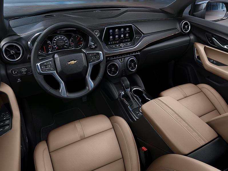New Chevrolet vehicle interior
