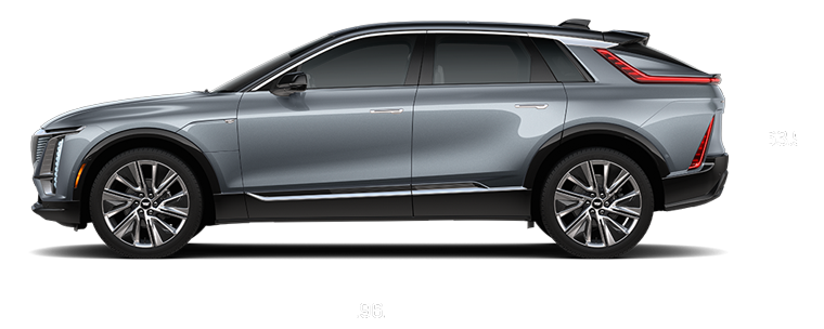 Car side view with width and hight ratio.