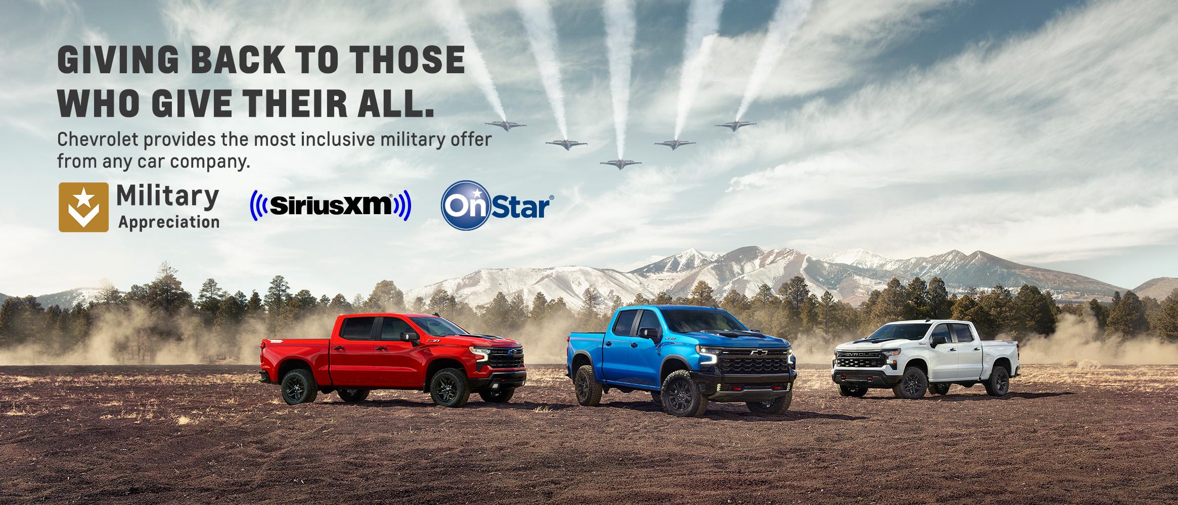 Chevrolet Military Discount