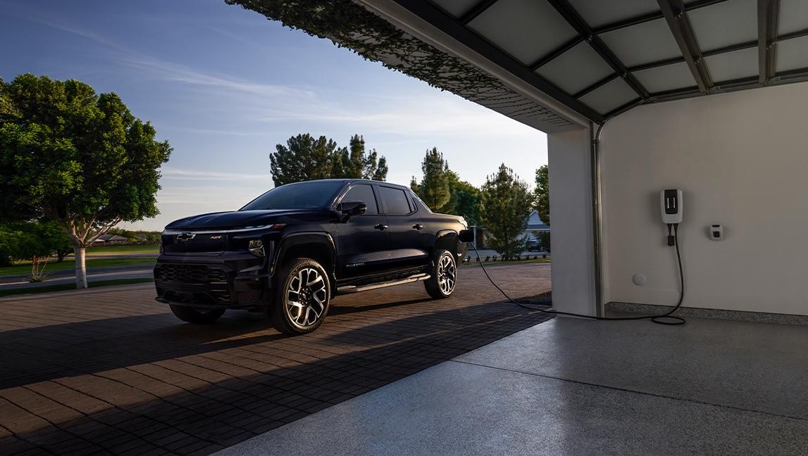 The first-ever all-electric Silverado