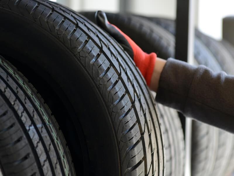New Tires at tire store