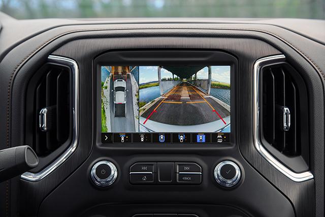 AVAILABLE 15 CAMERA VIEWS ON SIERRA 1500 AT4 AND SIERRA HD AT4