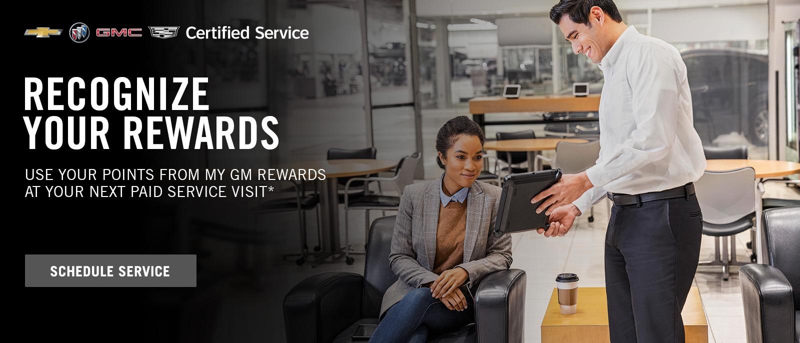 Recognize your rewards