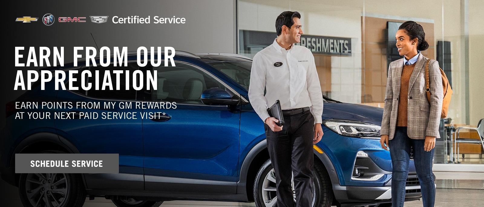 Earn from our appreciation