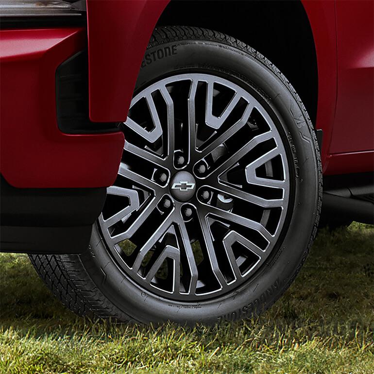 Tires on Red Silverado Tires on Red Silverado