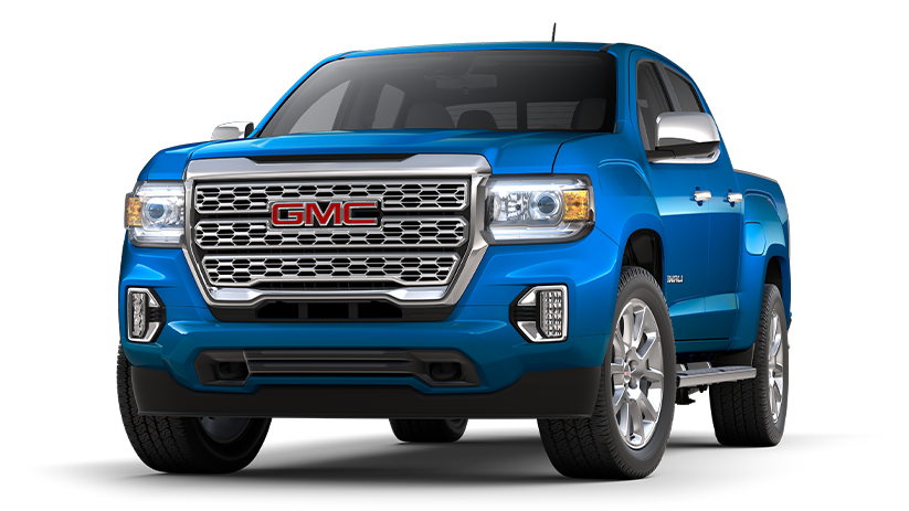 2021 GMC Canyon Crew Cab Standard Bed Denali Dynamic Blue