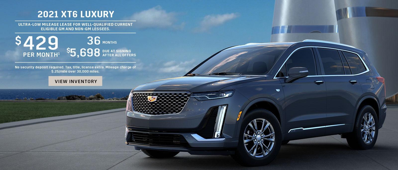 Lease Offer on 2021 Cadillac XT6