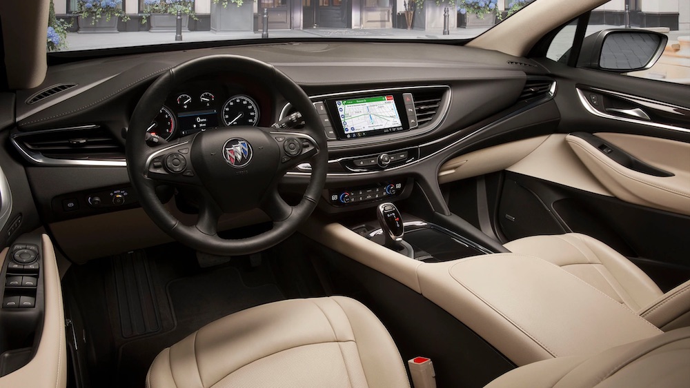 2020 Buick Enclave mid-size luxury SUV MOV Gallery drivers side interior view