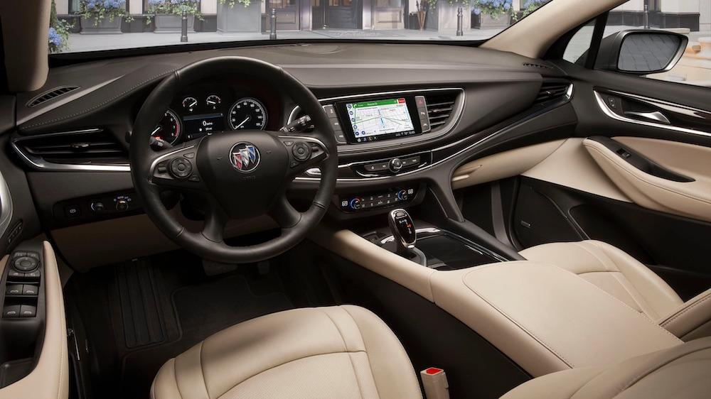 2020 Buick Enclave mid-size luxury SUV MOV Gallery drivers side interior view