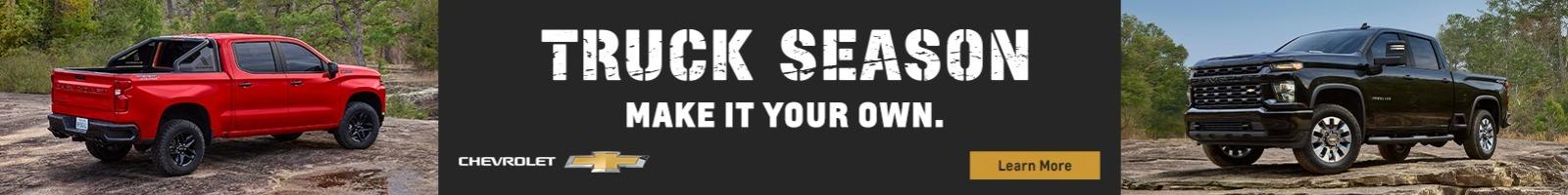Truck Season. $1,000 Accessory Allowance toward the purchase or lease of a new Silverado 1500, Silverado HD or Colorado with eligible accessories.