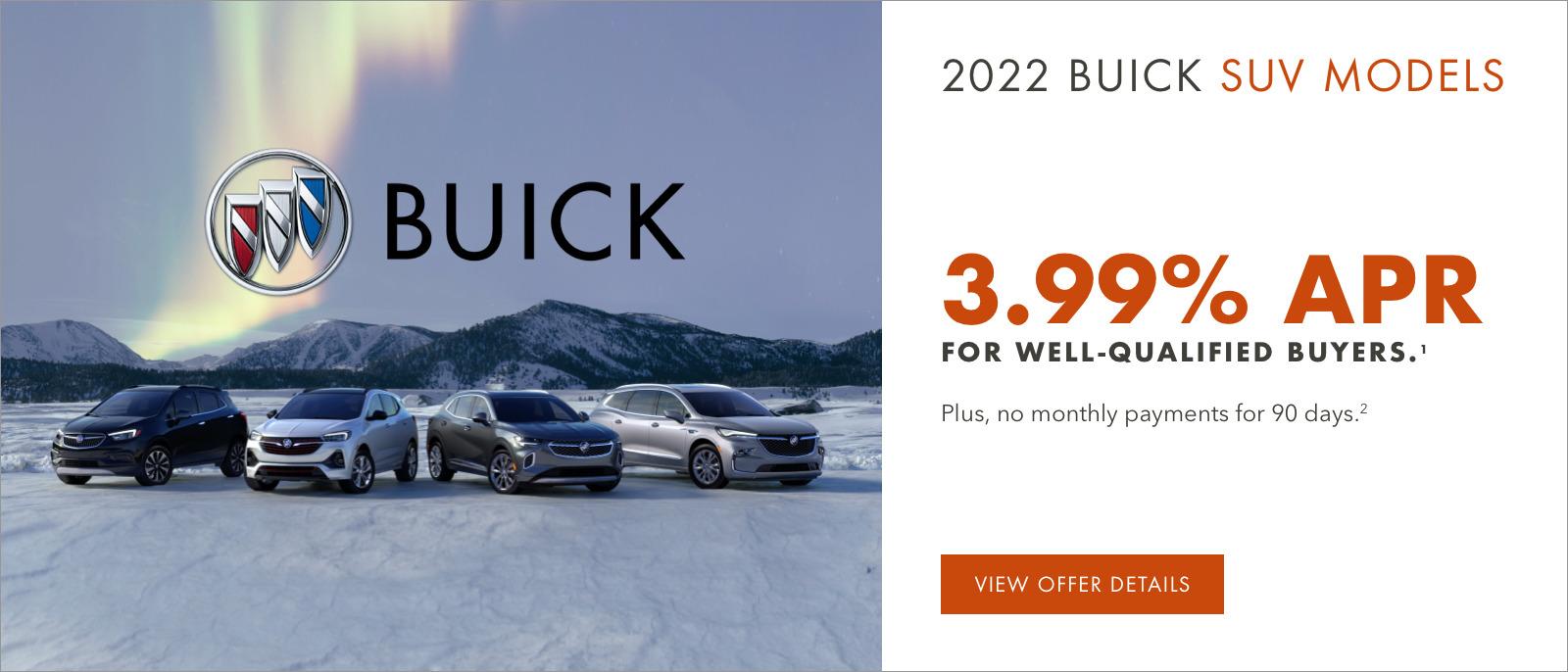 3.99% APR for 72 months for well-qualified buyers.
PLUS, NO MONTHLY PAYMENTS UNTIL 2023.