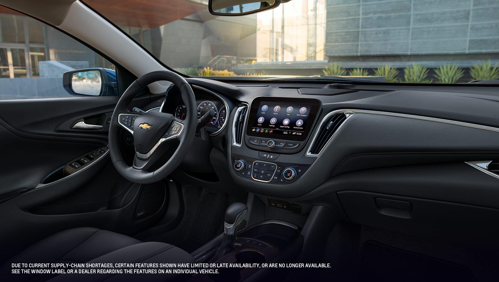 Interior of 2023 Chevrolet Malibu Interior of 2023 Chevrolet Malibu