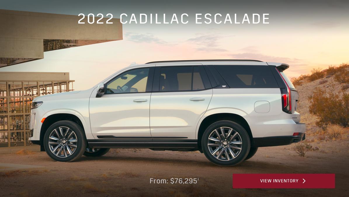 New 2022 Cadillac Escalade Sewell HOUSTON Cadillac Dealership
