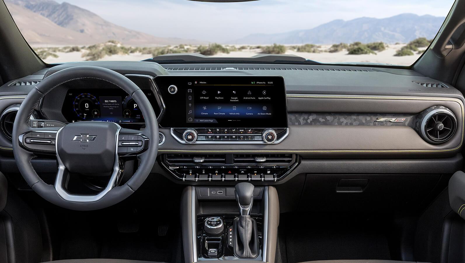 Chevrolet Colorado with advanced technology. Chevrolet Colorado with advanced technology.