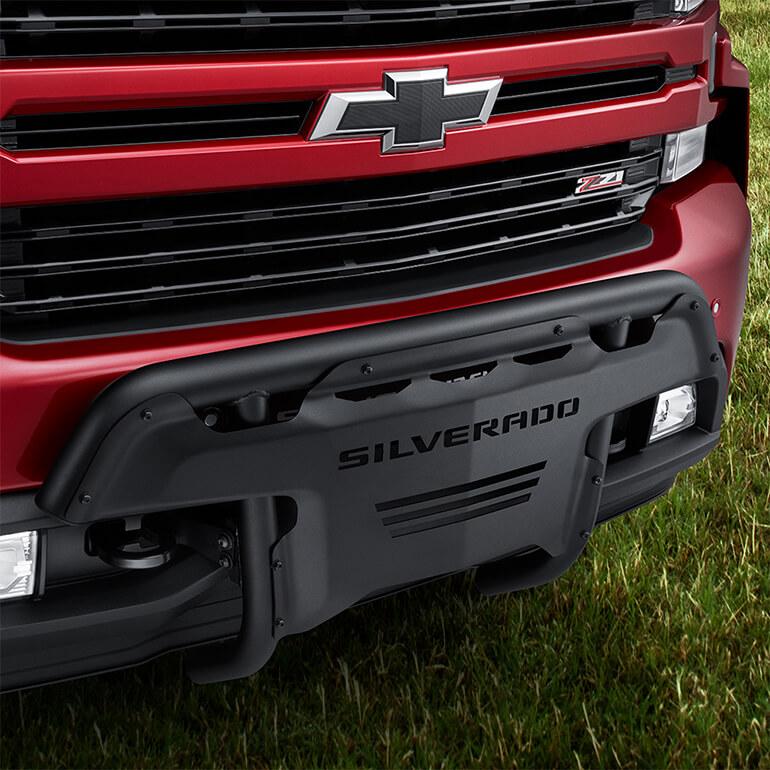 Front Grill on Red Silverado Front Grill on Red Silverado