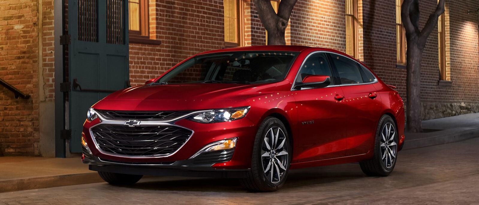 Chevrolet Malibu parked on a road Chevrolet Malibu parked on a road