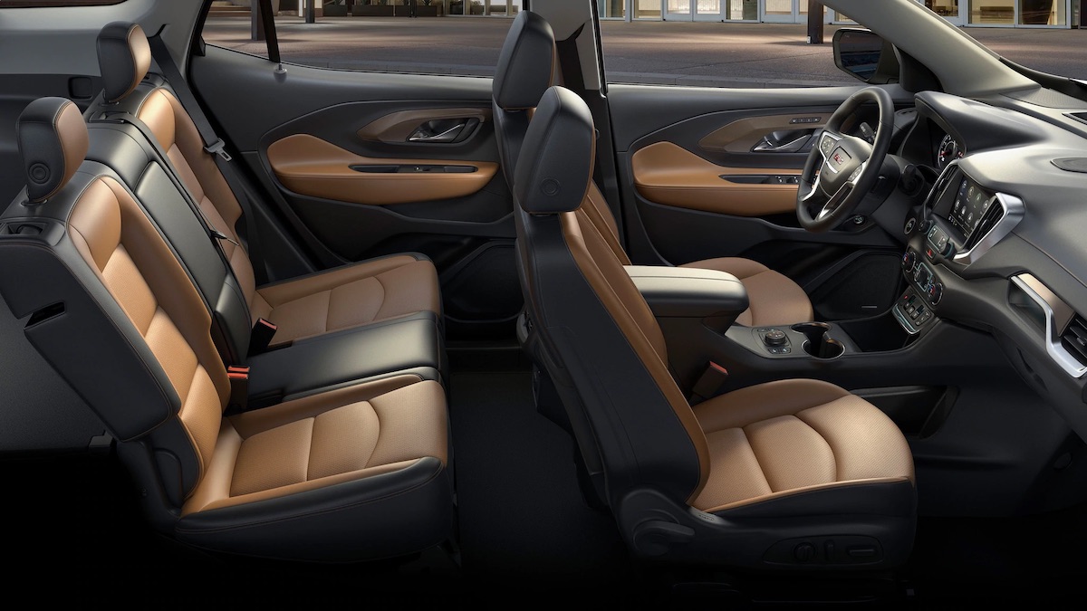 2020 GMC Terrain interior flexible seating