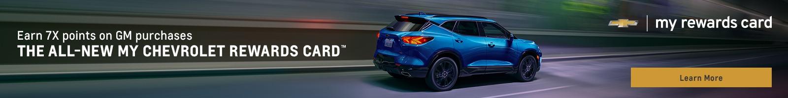 Earn 7X points on GM purchases