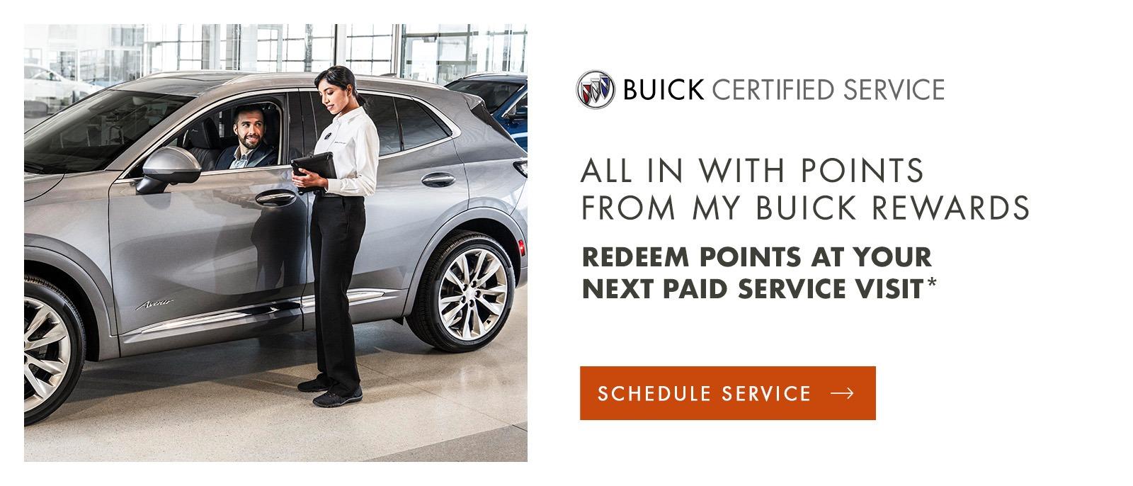 All in with points from My Buick Rewards