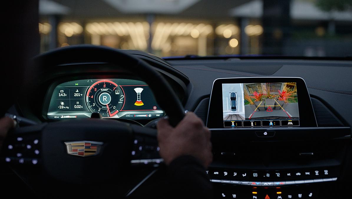 2023 Cadillac CT4-V Safety Dashboard View