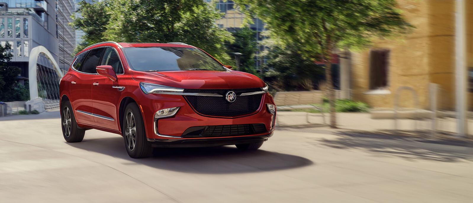 2022 Enclave driving on the road 2022 Enclave driving on the road