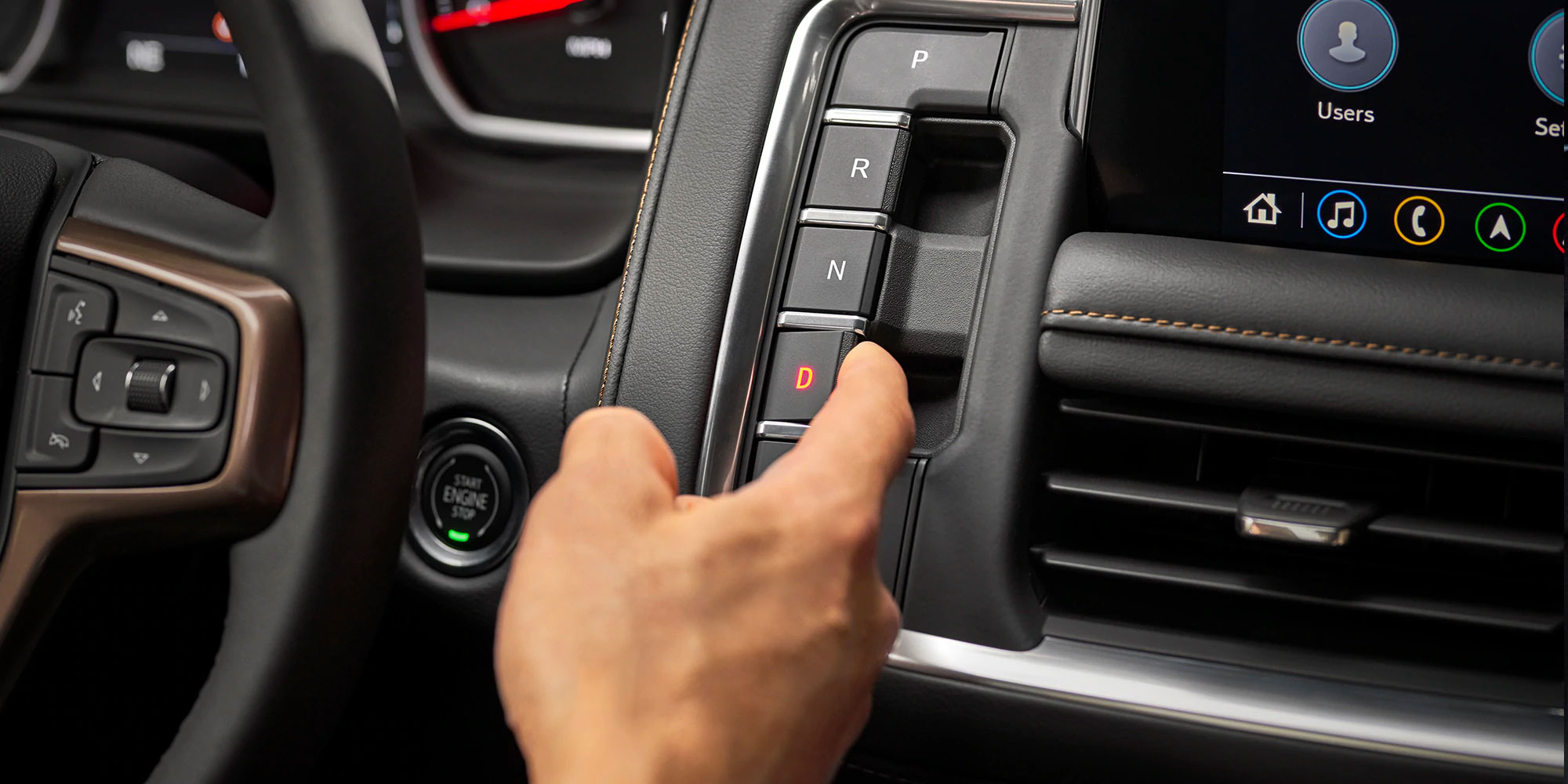 2021 Chevy Tahoe Gear Panels