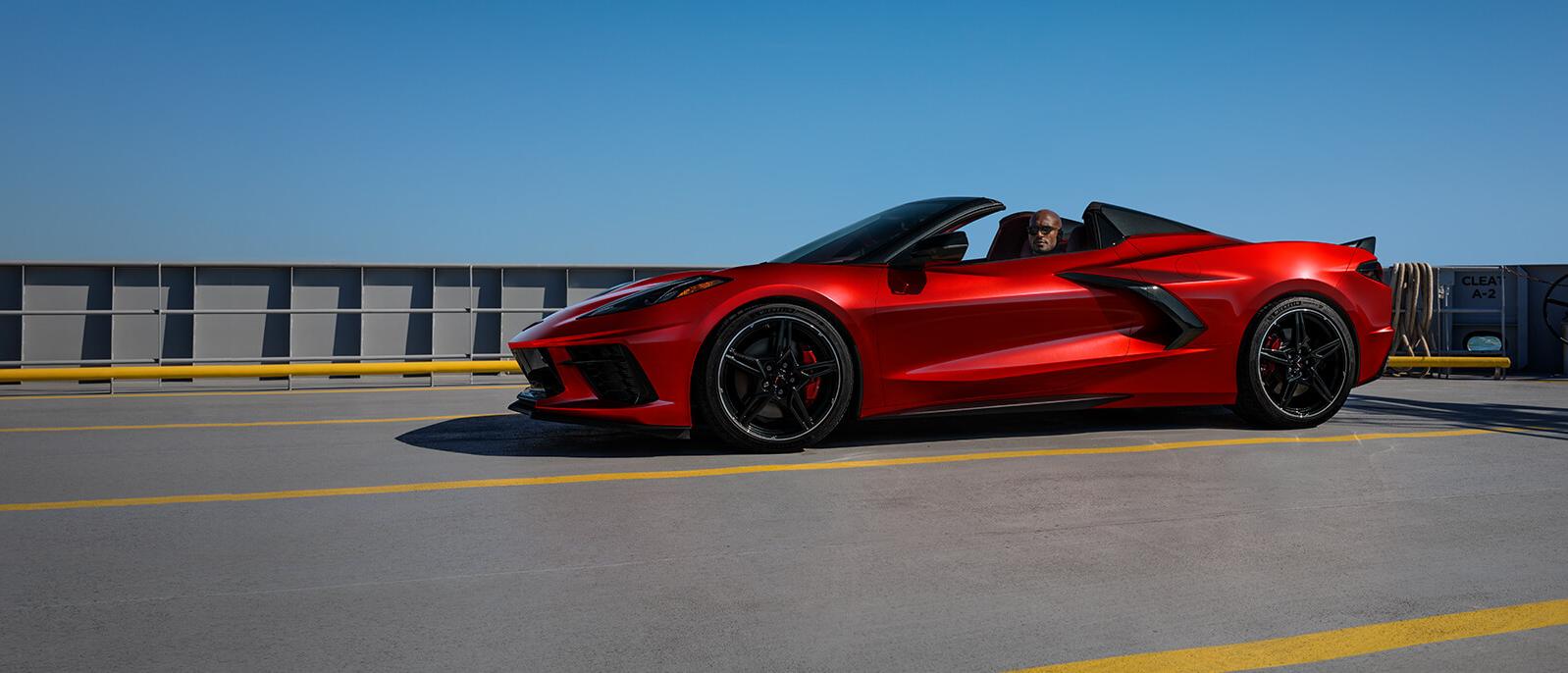 2021 Chevy Corvette on the road. 2021 Chevy Corvette on the road.