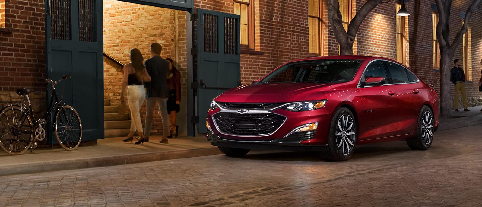 2021 Chevy Malibu parked in the street. 2021 Chevy Malibu parked in the street.