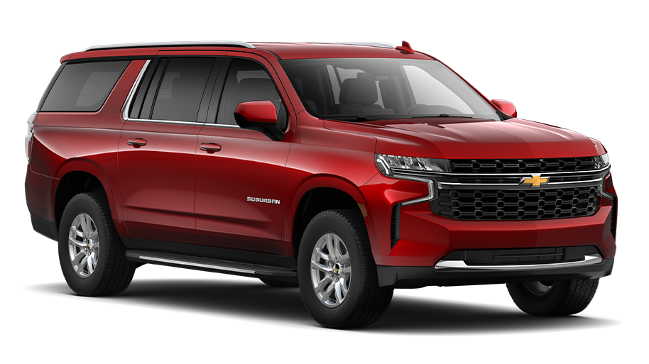 2021 Chevrolet Suburban LS Jelly Cherry Red